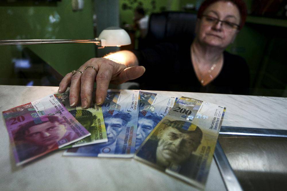 Švicarski frank. Foto: Reuters