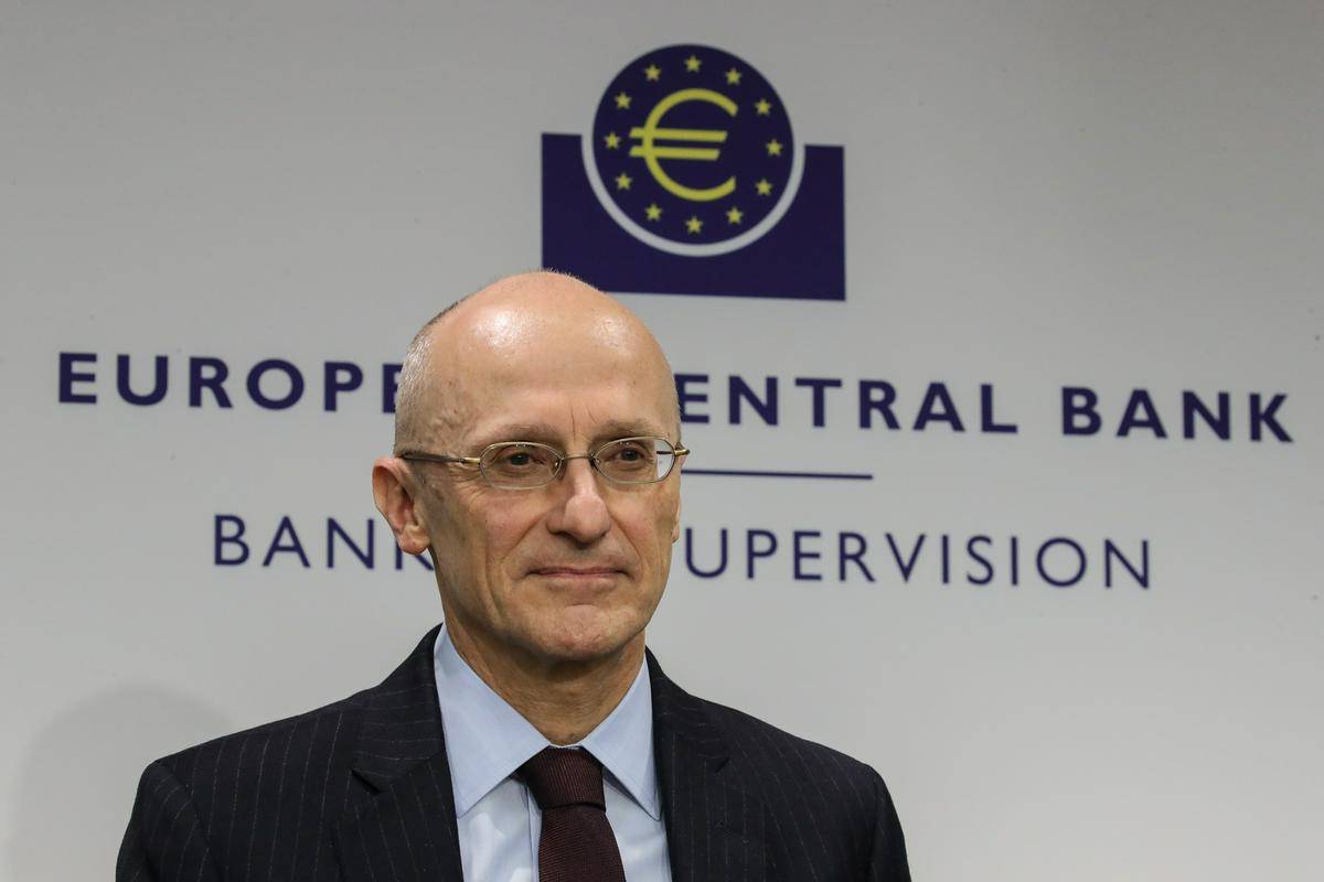 Vodja bančnega nadzora Andrea Enria. Foto: EPA