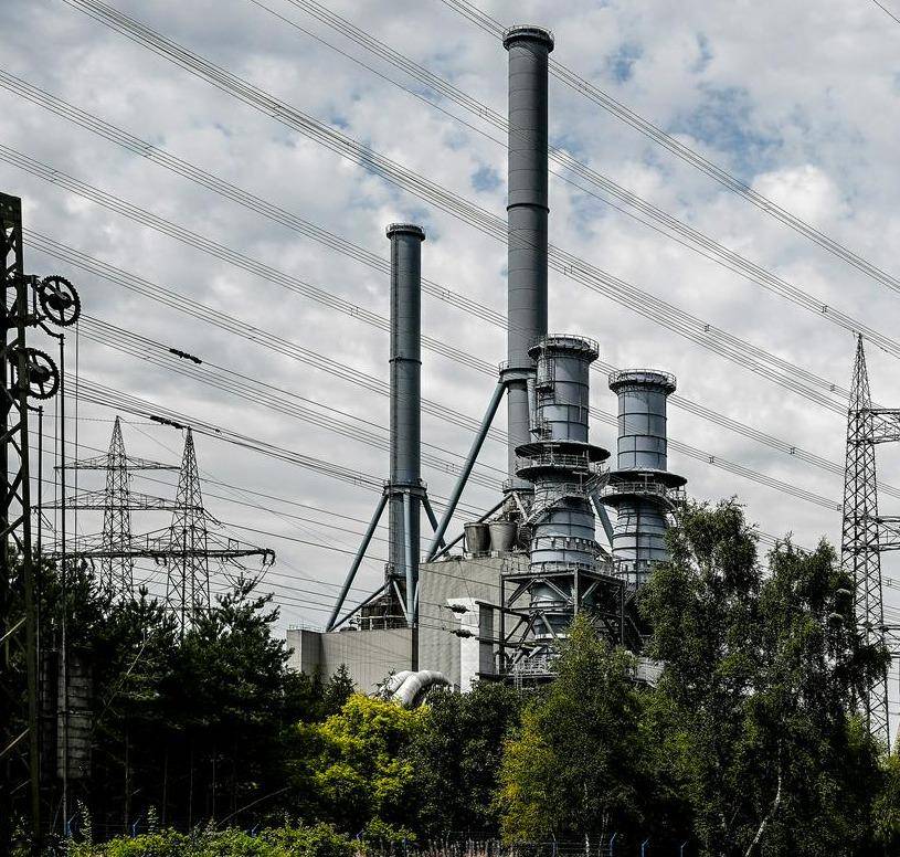 Plinska elektrarna v Lingnu. Foto: EPA