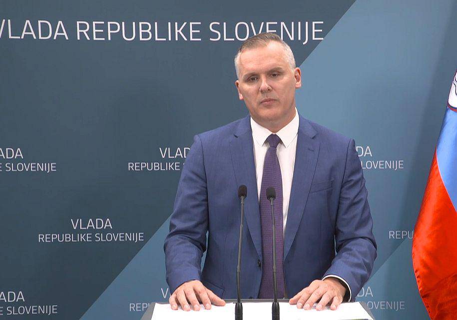 Minister za infrastrukturo Bojan Kumer. Foto: Zajem zaslona