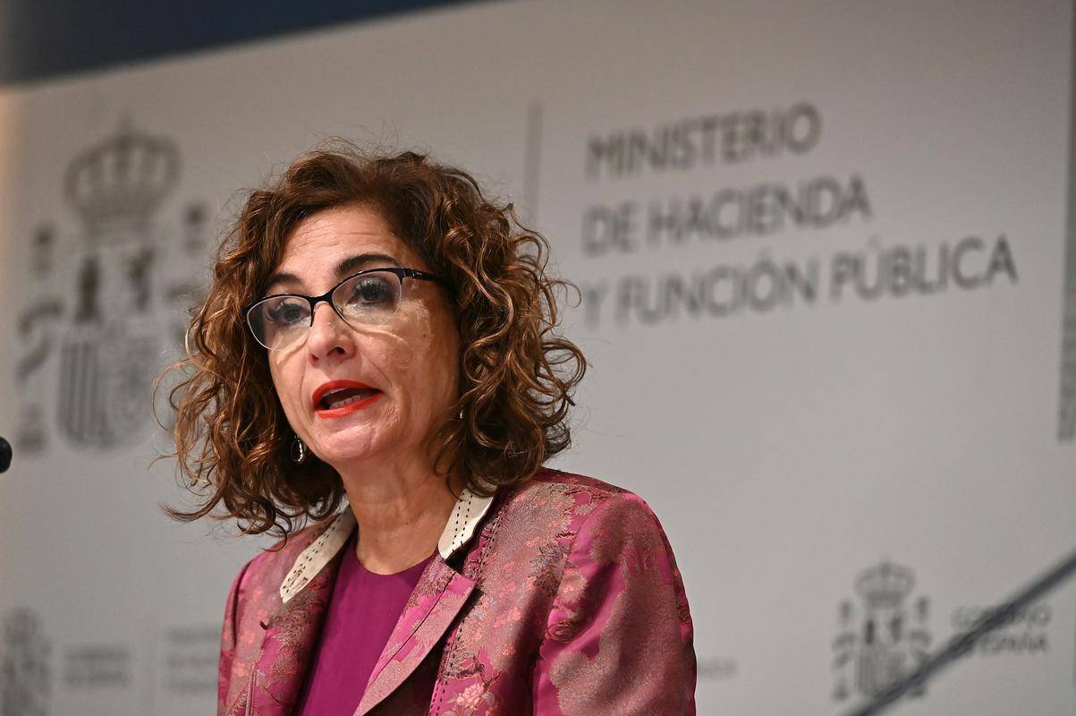 Ministrica za proračun Maria Jesus Montero. Foto: EPA