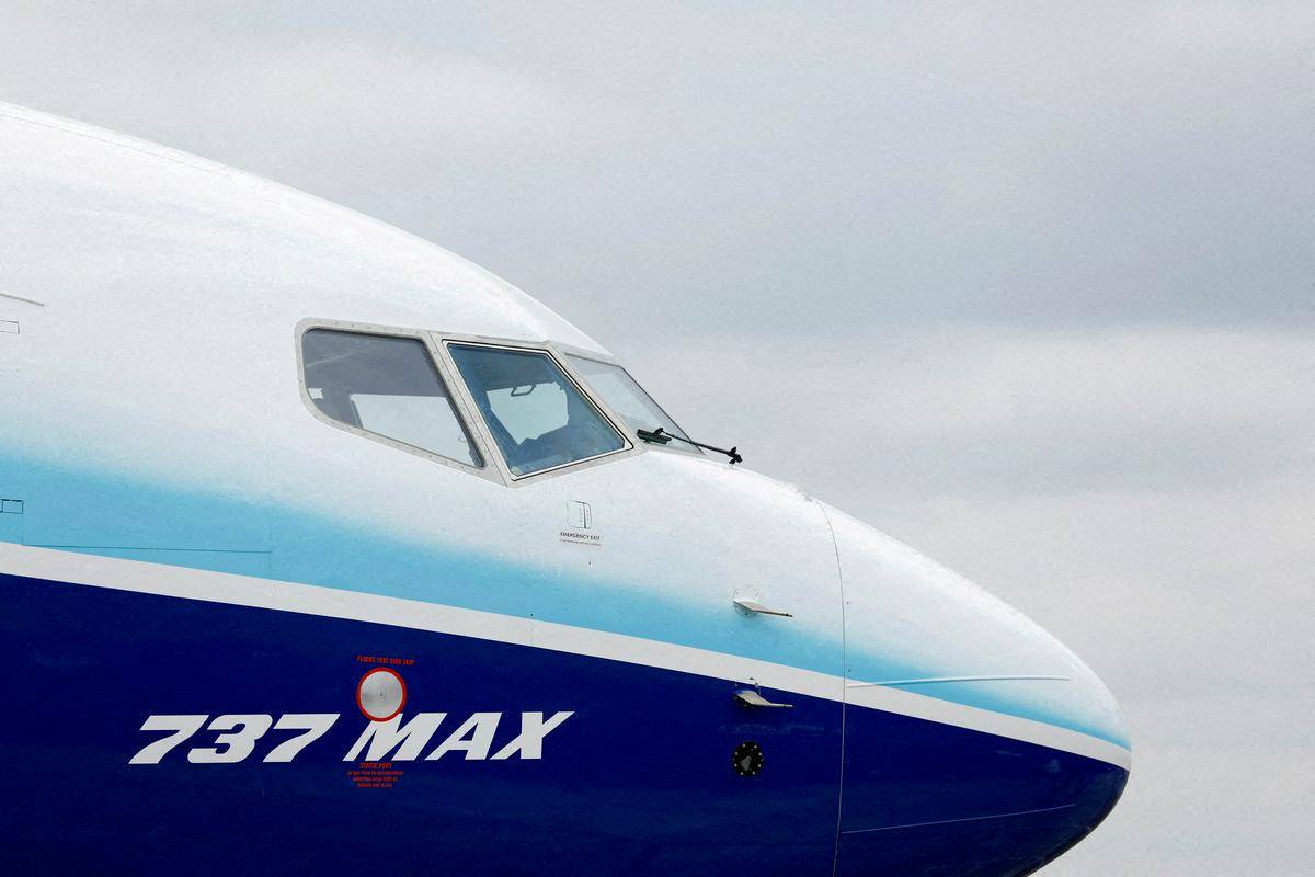 Letalo 737 max je trenutno najbolj priljubljeno Boeingovo letalo med letalskimi družbami. Foto: Reuters
