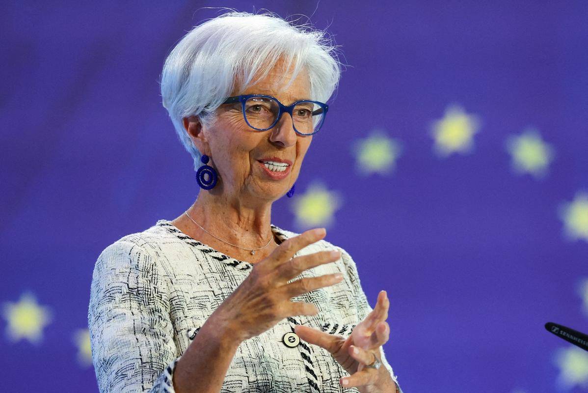 Predsednica ECB-ja Christine Lagarde. Foto: Reuters