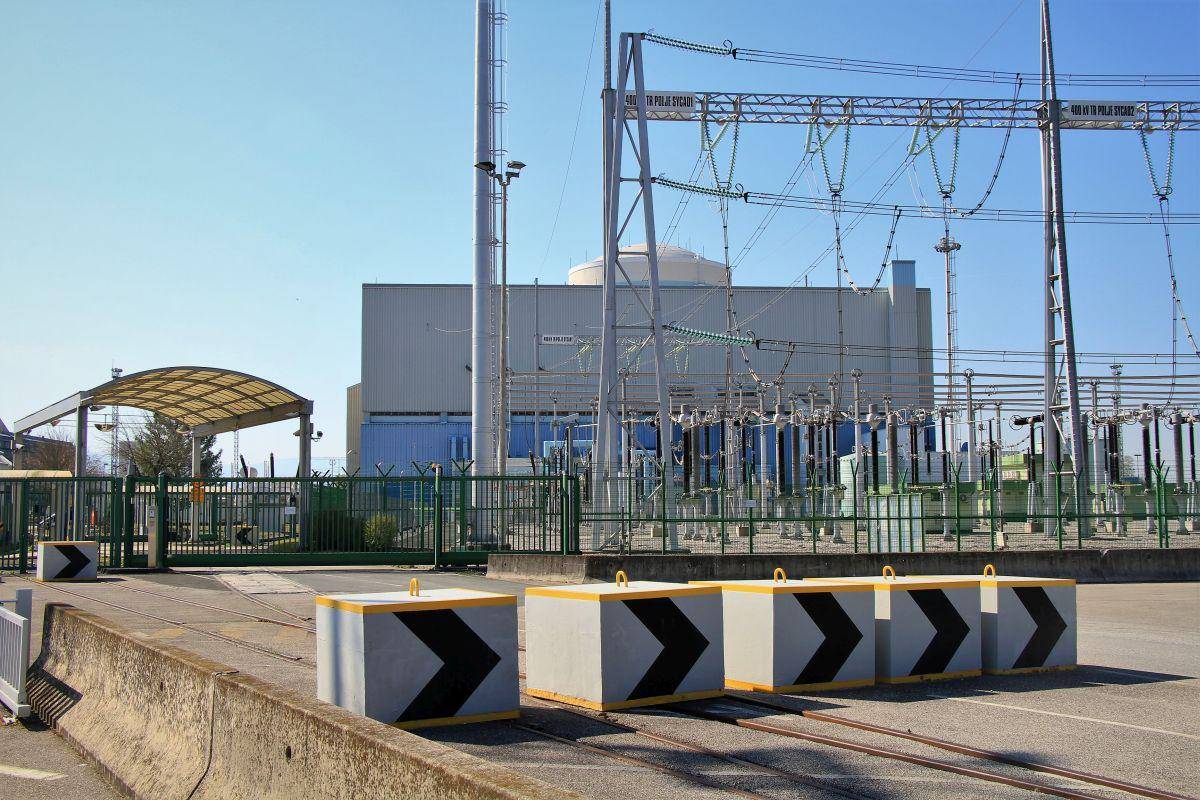 Jedrska elektrarna Krško. Foto: BoBo