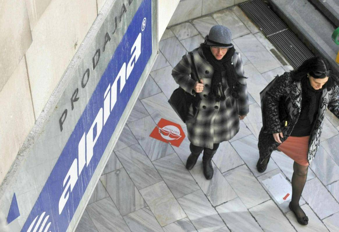 Alpina se spoprijema z izgubo. Foto: BoBo