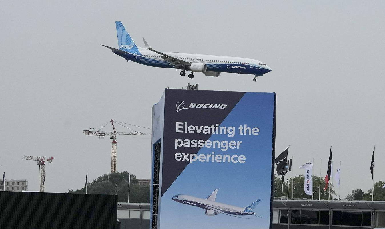 Boeing 737 Max – Boeingov model, ki ga je v zadnjih letih pestil cel kup težav. Foto: AP